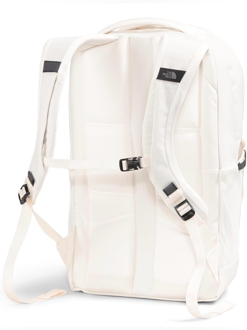 NWT The North Face Jester Luxe Backpack in White with Rose Gold Accents - Picture 3 of 5